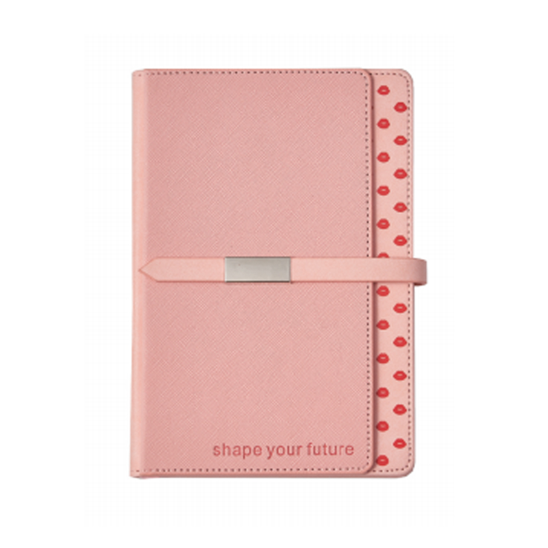 Cuaderno con cubierta de doble capa y cierre magnético