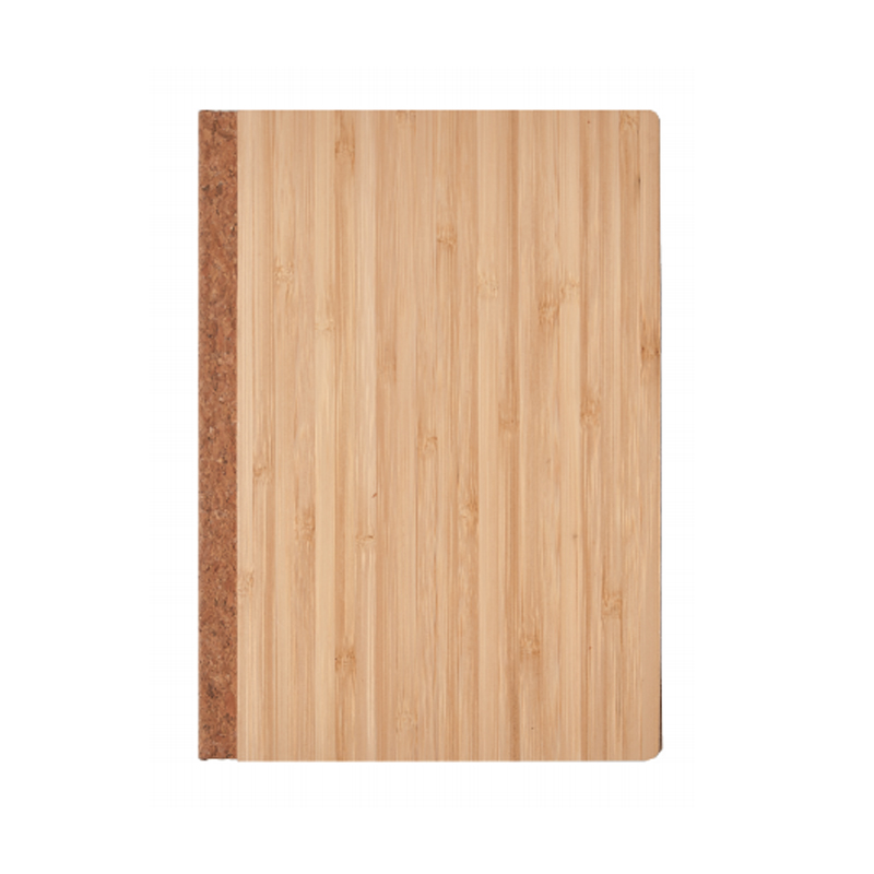 Cuaderno con cubierta de bambú natural biodegradable