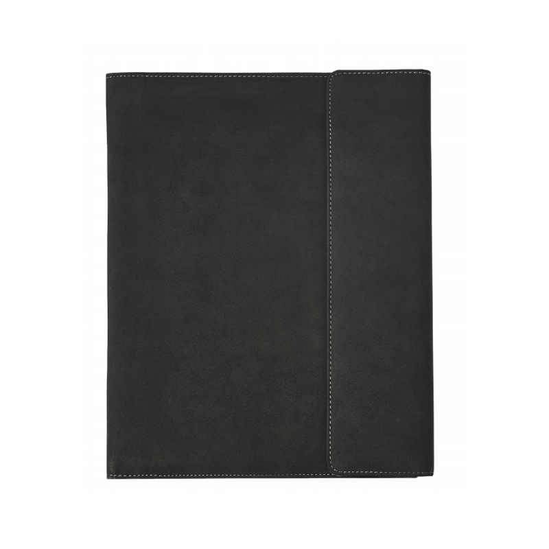 Carpeta portadocumentos tipo portafolio con cuaderno y portabolígrafo